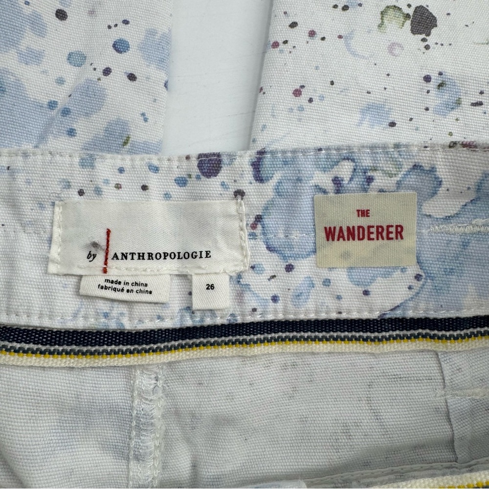 Anthropologie The Wanderer Paint Splatter Cargo Pants - Picture 5 of 13